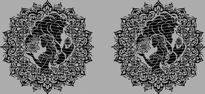 16oz black white-BW-4